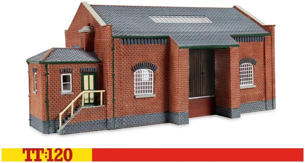 Hornby  1:120th Scale Goods Shed - Red Brick Collection