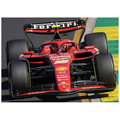 LookSmart 1:43 Scale Scuderia Ferrari SF-24 #55 Winner Australian GP 2024 Carlos Sainz