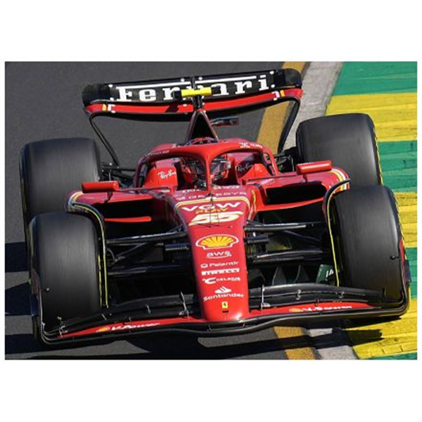 LookSmart 1:43 Scale Scuderia Ferrari SF-24 #55 Winner Australian GP 2024 Carlos Sainz