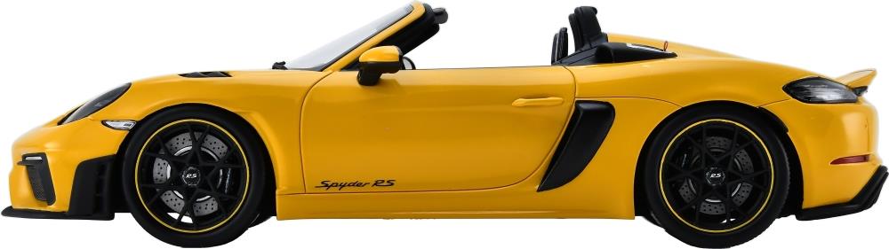 Spark 1:18th Scale Porsche 718 Spyder RS Speed Yellow 2023