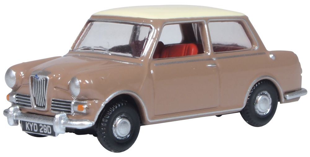 Oxford Diecast 1:76 Scale Riley Elf MkIII Arianca Beige/Pale Ivory