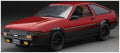 Sunstar 1:24 Scale Toyota Sprinter Trueno GT Apex (AE86) Red/Black