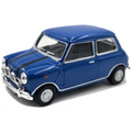Cararama 1:43 Scale Mini Cooper Blue