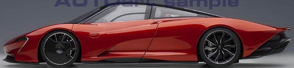 Autoart 1:18 Scale McLaren Speedtail Volcano Red