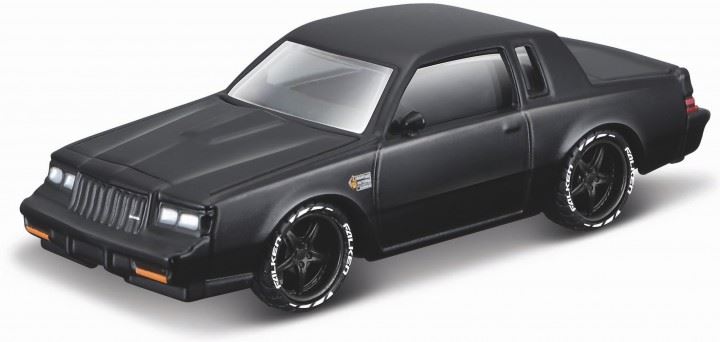 Maisto Buick Grand National 1987 Matt Black  1:64 Scale