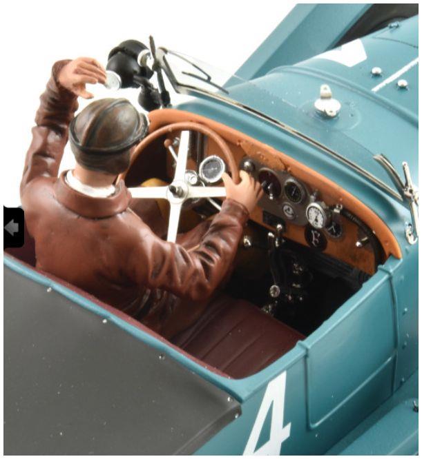 Le Mans Miniatures 1:18th Scale Lorraine Dietrich #4 3rd 24hrs Le Mans 1926 w/Driver 'Edouard Brisson'