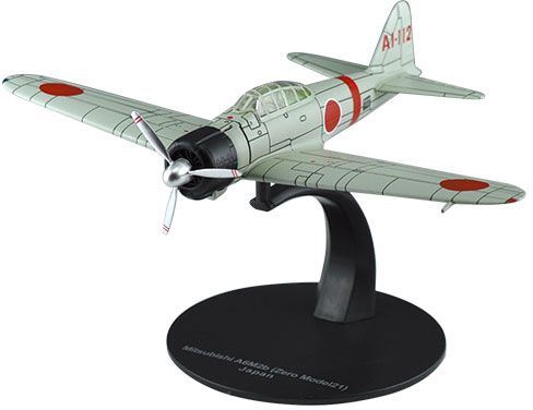 Atlas Editions 1:72 Scale Zero fighter 21 1:72 WW2 Planes