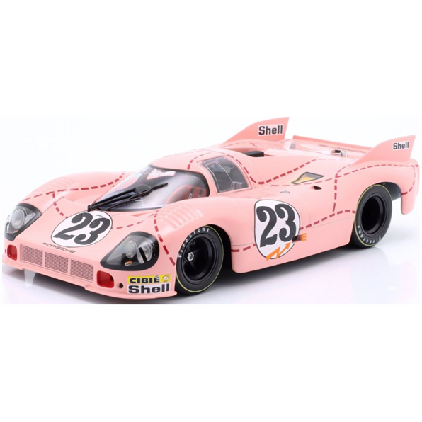 IXO 1:18 Scale Porsche 917/20 Pink Pig #23 1st Practice 24h Le Mans 1971 Kauhsen/Joest