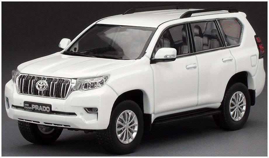 Vitesse 1:43 Scale Toyota Land Cruiser Prado 2018 Glacier White (RHD)