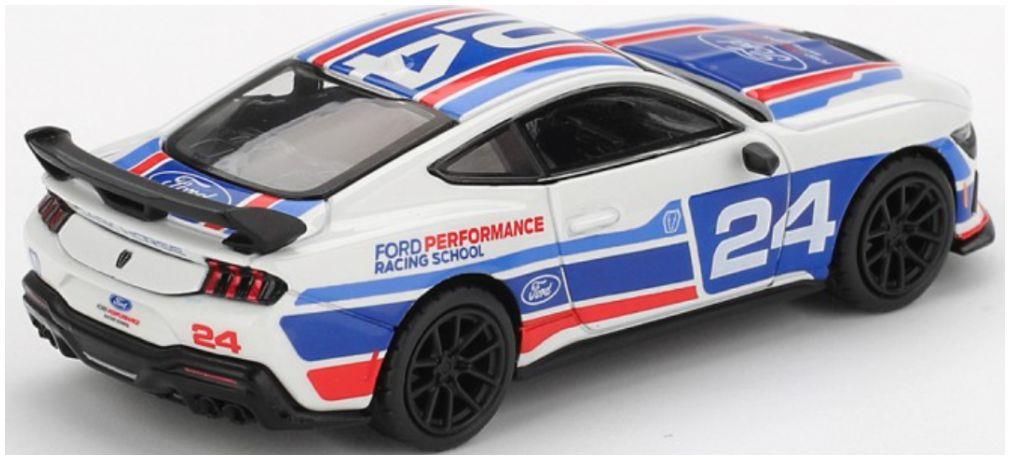 MiniGT 1:64th Scale Ford Mustang Dark Horse #24 Ford Performance Racing School (LHD)