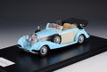 GLM 1:43 Scale Mercedes-Benz 540K Cabriolet B 1937 blue/w