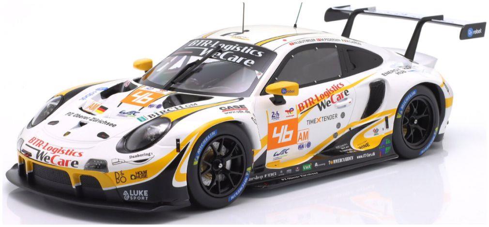 IXO  1:18th Scale Porsche 911 RSR-19 #46 24h Le Mans 2022 Team Project 1 Cairoli/Pedersen/Leutwiler