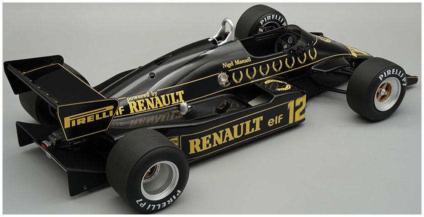 Tecnomodel  1:18th Scale Lotus 94T 1983 British GP #12 Nigel Mansell w/Showcase
