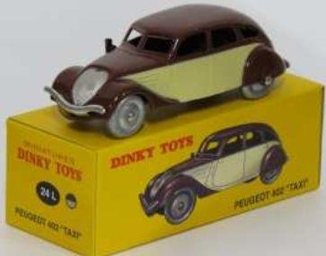 Atlas Editions  Scale Peugeot 402 Taxi (24L) Atlas reproduced 'Dinky'