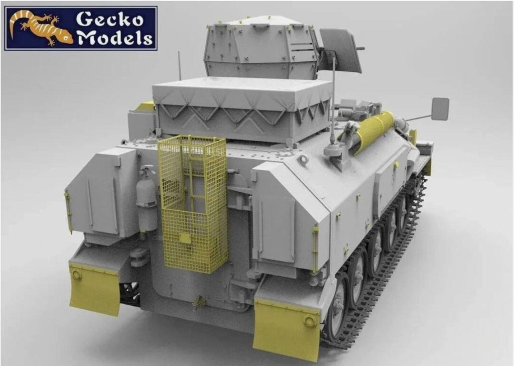 Gecko Models 35GM0052 1/35 Scale Ukraine FV103 CVR(T) Spartan APC w/HMB Turret Kit