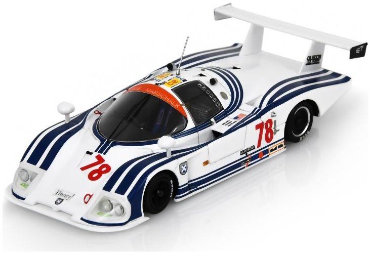 Spark 1:43 Scale Ecosse C285 #78 15th 24H Le Mans 1986 L. Delano/J. Hotckiss/A. Petery
