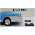 Triple 9 1:43 Scale Car Stoppers for 1/43 Cars in Cases Stops cars moving 10pce per pack