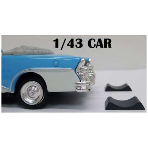 Triple 9 1:43 Scale Car Stoppers for 1/43 Cars in Cases Stops cars moving 10pce per pack
