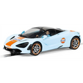 Scalextric 1:32 Scale McLaren 720S- Gulf Edition - Superslot in Clear Box