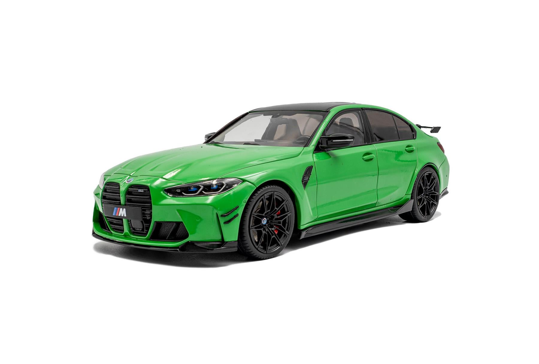 Solido 1:18 Scale BMW M3 (G80) Performance Parts Signal Green Uni 2024