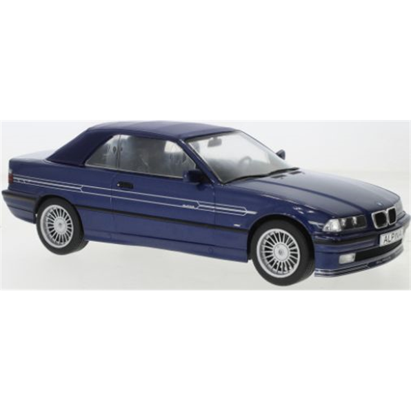 Model Car Group MCG 1:18 Scale BMW Alpina B3 3.2 Cabriolet Metallic Blue 1996