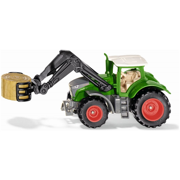 Siku  1:87th Scale Fendt Tractor W/Bale Gripper