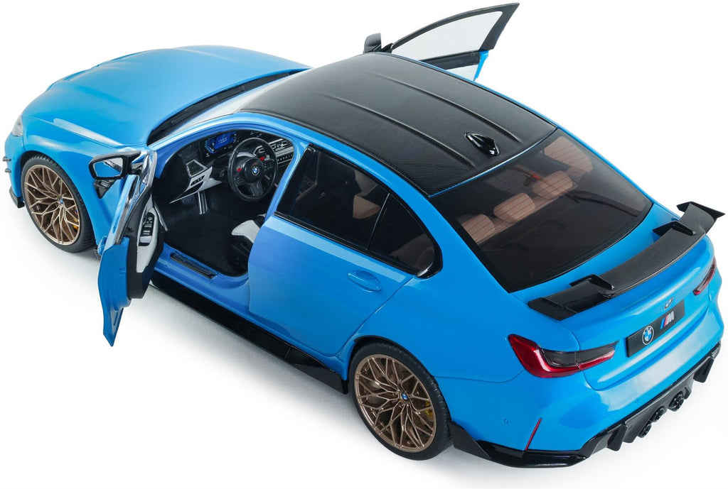 Solido  1:18th Scale BMW M3 Performance Parts Daytona Beach Blue 2024