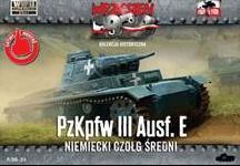 First to fight kits 1:72 Scale Pz.Kpfw.III Ausf. E. German Medium tank