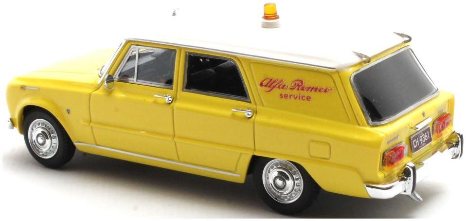 Matrix  1:43rd Scale Alfa Romeo G.P.C. Alfa Romeo Service Yellow 1962-1972