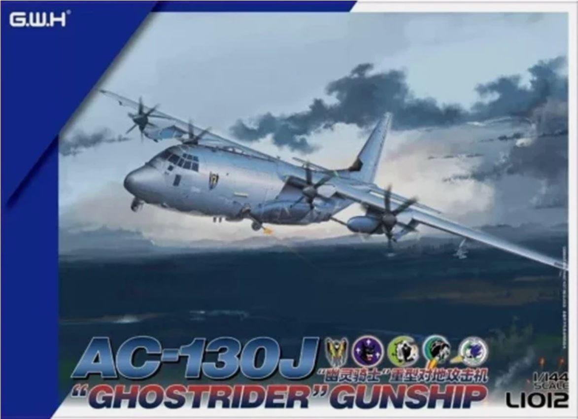 Great Wall Hobby L1012 1:144 Scale USAF AC-130J Ghostrider Gunship