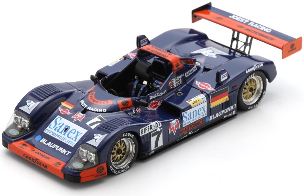 Spark 1:43rd Scale Joest-Porsche WSC #7 Winner 24H Le Mans 1996 M. Reuter/D. Jones/A. Wurz