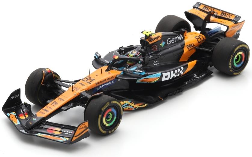 Spark 1:43rd Scale McLaren MCL39 #81 F1 Team 2nd Abu Dhabi GP 2025 Oscar Piastri