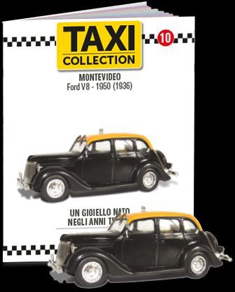 Atlas Editions 1:43 Scale Ford V8 - Montevideo 1950 Taxi of the world - Centauria