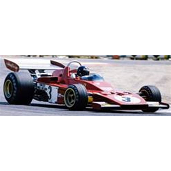 GP Replicas 1:18 Scale Ferrari 312B3 1973 #3 Jacky Ickx 5th France GP 1973