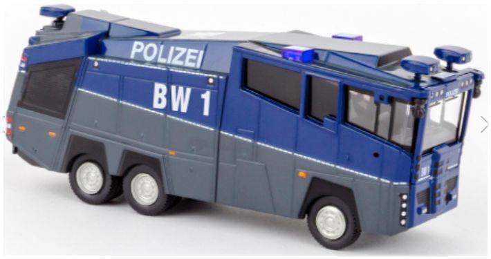 PCX  1:87th Scale Rosenbauer Wasserwerfer 10000 2009 Polizei Baden-Wurttemberg