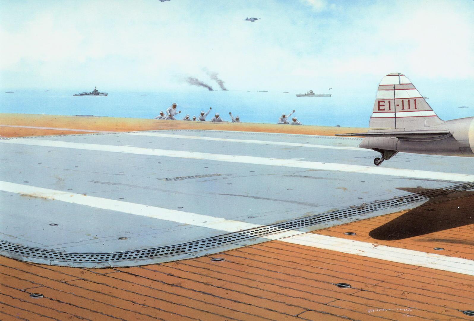 Eduard kits 8803 1/48 Scale Japanese Aircraft Carrier Deck Diorama HELL IN THE PACIFIC