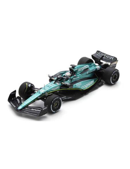 Spark 1:43 Scale Aston Martin AMR23 #18 Aramco Cognizant 9th Canada GP 2023 Lance Stroll