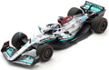 Spark 1:18 Scale Mercedes AMG Petronas F1 W13 E Performance #63 1st Brazil GP 2022 G.Russell w/Board