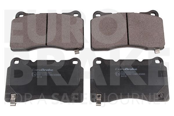 Fits To Tesla Model X   2015 Onwards Front Brake Pads