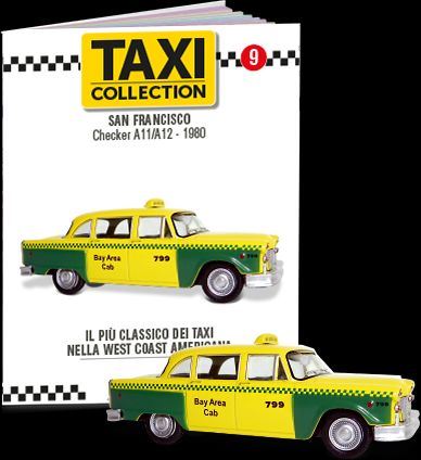 Atlas Editions 1:43 Scale Checker - San Francisco 1980 Taxi of the world - Centauria