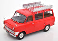 Kk Scale 1:18 Scale Ford Transit Bus 1965 with Roof Rack Red