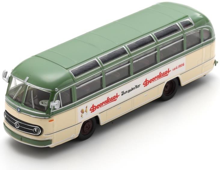 Schuco 1:87 Scale Mercedes Benz O321 'Doornkaat' Beige/Green