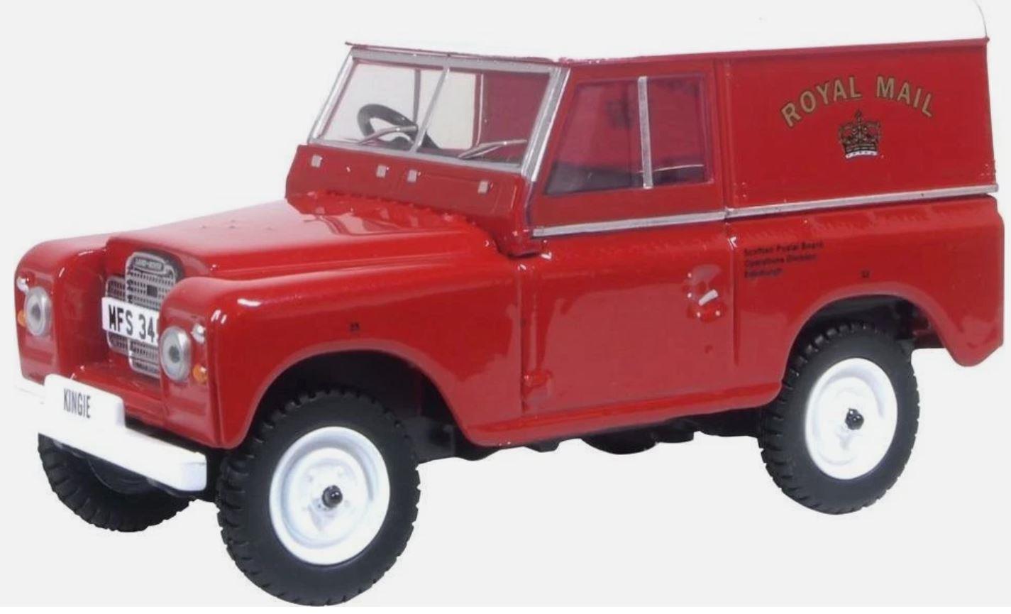 Oxford 43LR3S008 1/43 LAND ROVER SERIES III POSTBUS ROYAL MAIL