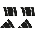 Scalextric  Scale  Standard Straight and R2 Curve Track Extension Pack