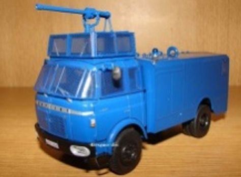 Atlas Editions 1:43 Scale Berliet GBK80 Fourgon-Pompe Gendarmerie