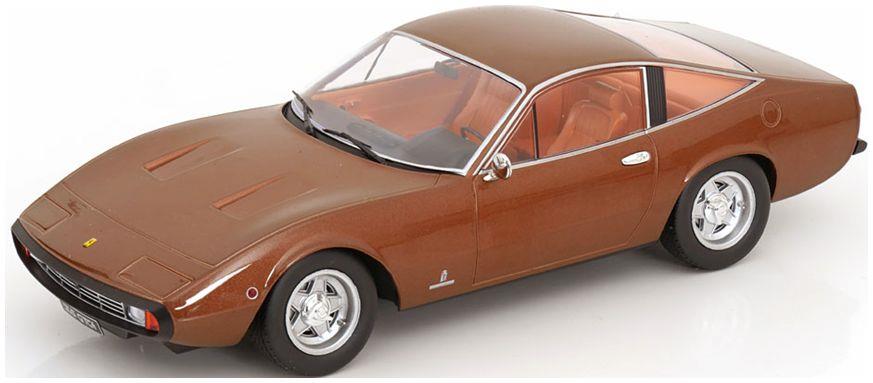 KK Scale 1:18th Scale Ferrari 365 GTC4 1971 Brown Metallic