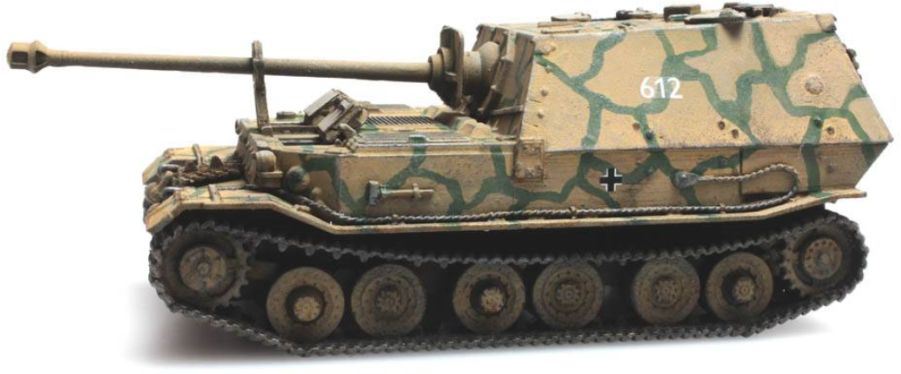 Artitec H0 Scale WM Panzerjager Ferdinand Tarnung 1:87 Ready-Made, Painted