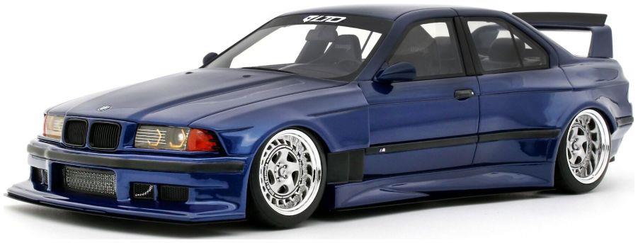 Otto  1:18th Scale BMW E36 LTO Sedan Turbo Khyzyl Saleem Avus Blue 2023