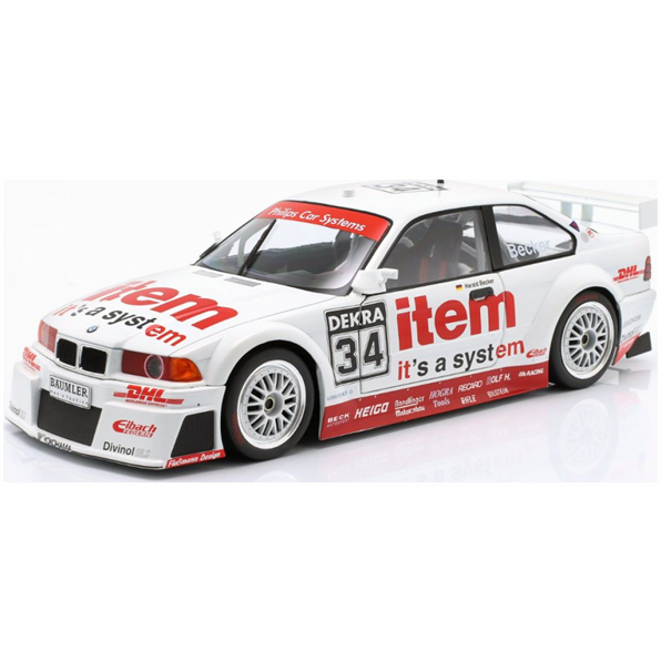 IXO 1:18 Scale BMW 325i Coupe E36 DTM #34 DTM 1994 Harald Becker