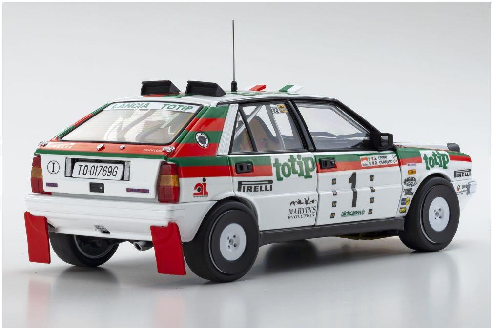 Kyosho 1:18 Scale Lancia Delta HF 4WD 1987 Targa Florio #1